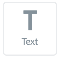 Illustration of the "Text" Button