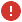 ALLY Severe icon, red circle with exclamation point in the middle